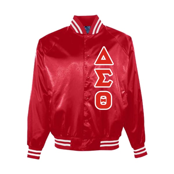 Delta Sigma Theta Embroidered Satin Jacket