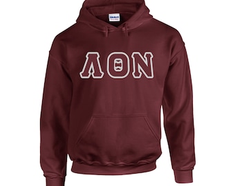 Lambda Theta Nu Embroidered  Hoodie