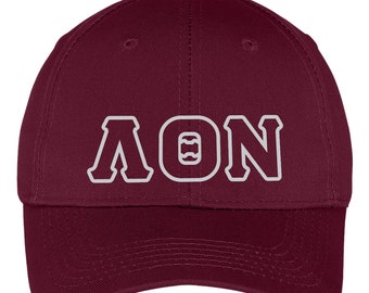 Lambda Theta Nu Burgundy Hat