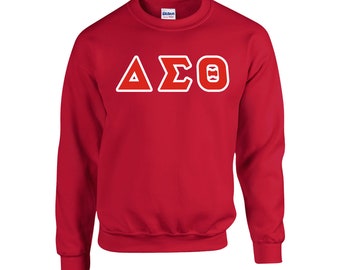 Delta Sigma Theta Embroidered Crewneck Sweatshirt