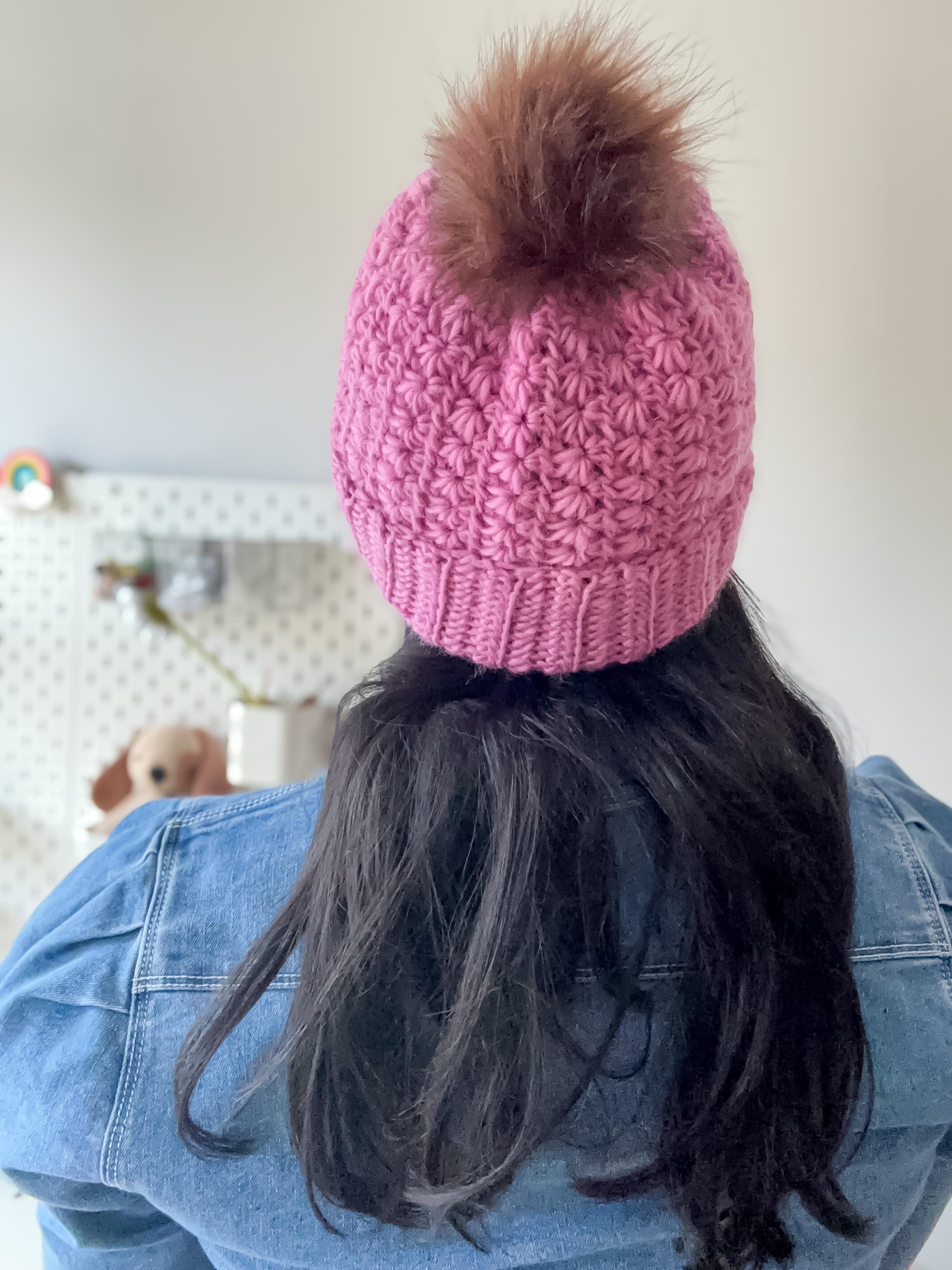 Crochet Star Stitch Hat Pattern: Easy Beginner Beanie (PDF Download) - Etsy