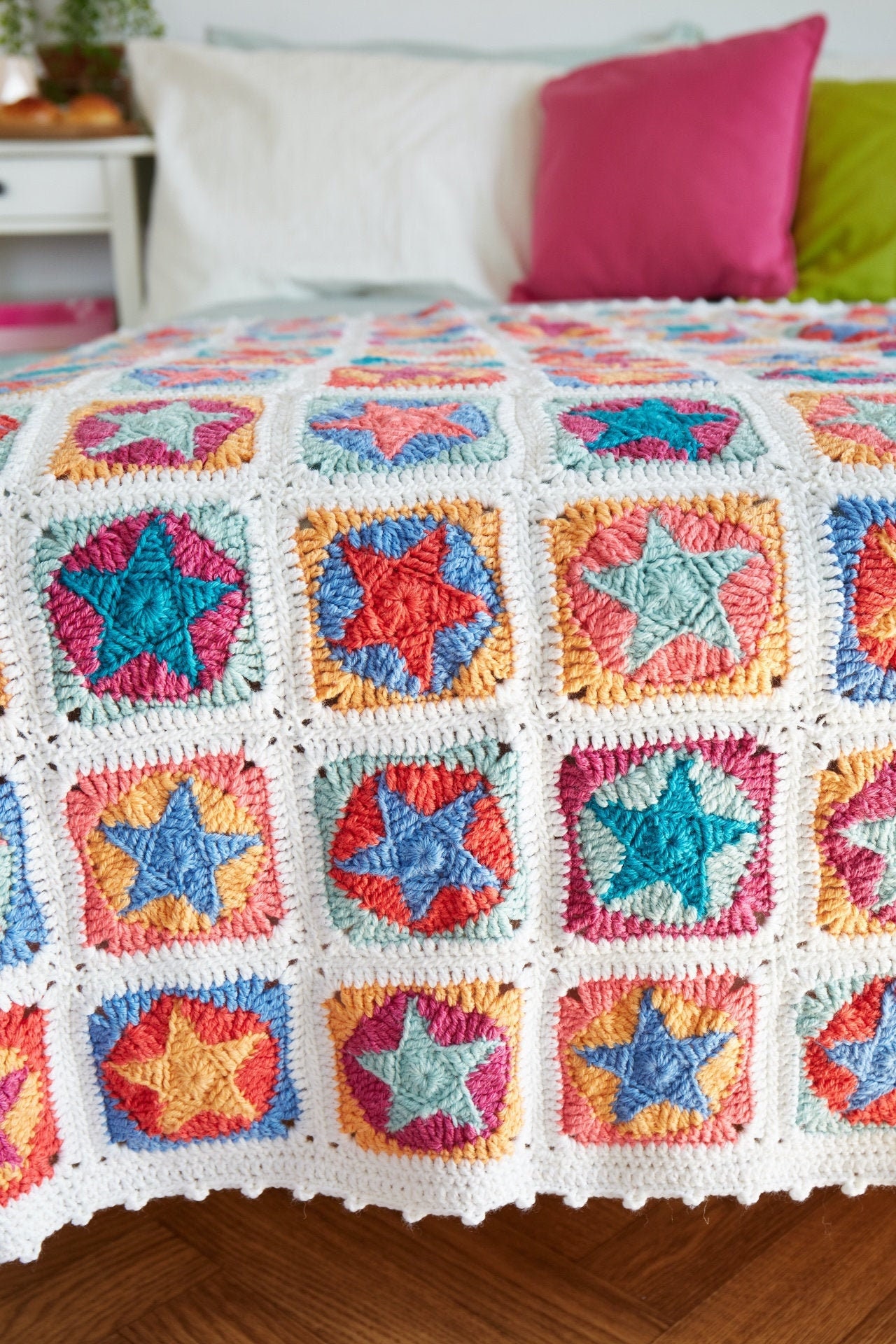18 Star Granny Square Crochet Pattern: Unleash Your Inner Artisan Today! 6 Star Granny Square Crochet Blanket Pattern: Celestial