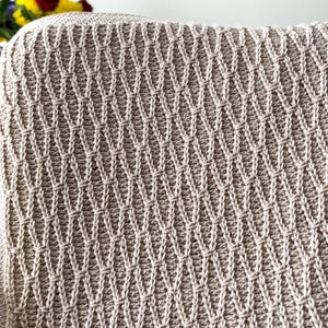 HÄKELANLEITUNG & VIDEO, Häkeldecke Muster, Häkeldecke Muster, Kammgarn Überwurf Muster, Anfänger freundlich Afghan, 15 Größen, Pdf Muster