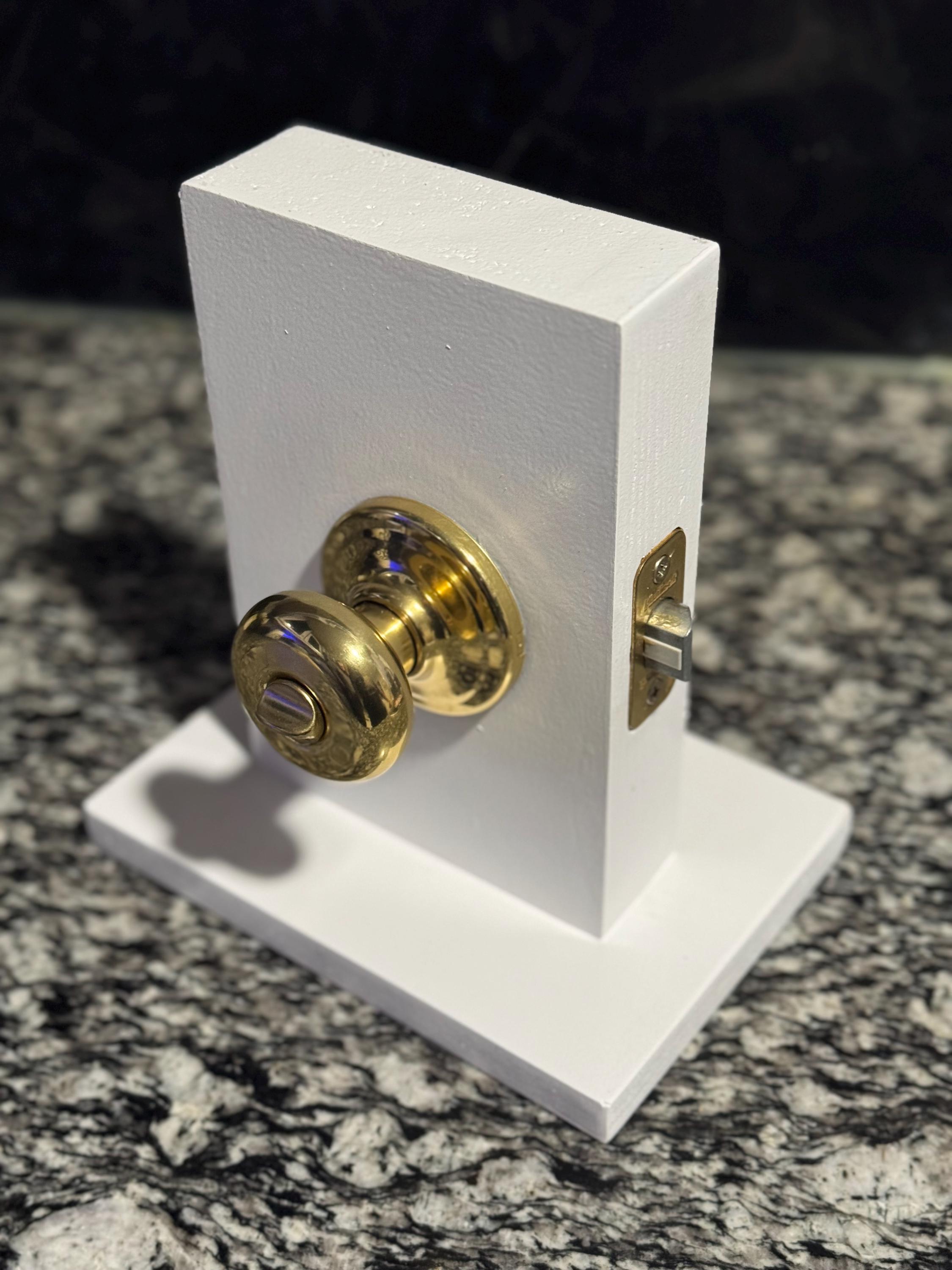 Sample Door Lock Display Wooden Door Lock Display Stand: Lock Picking Practice - Etsy