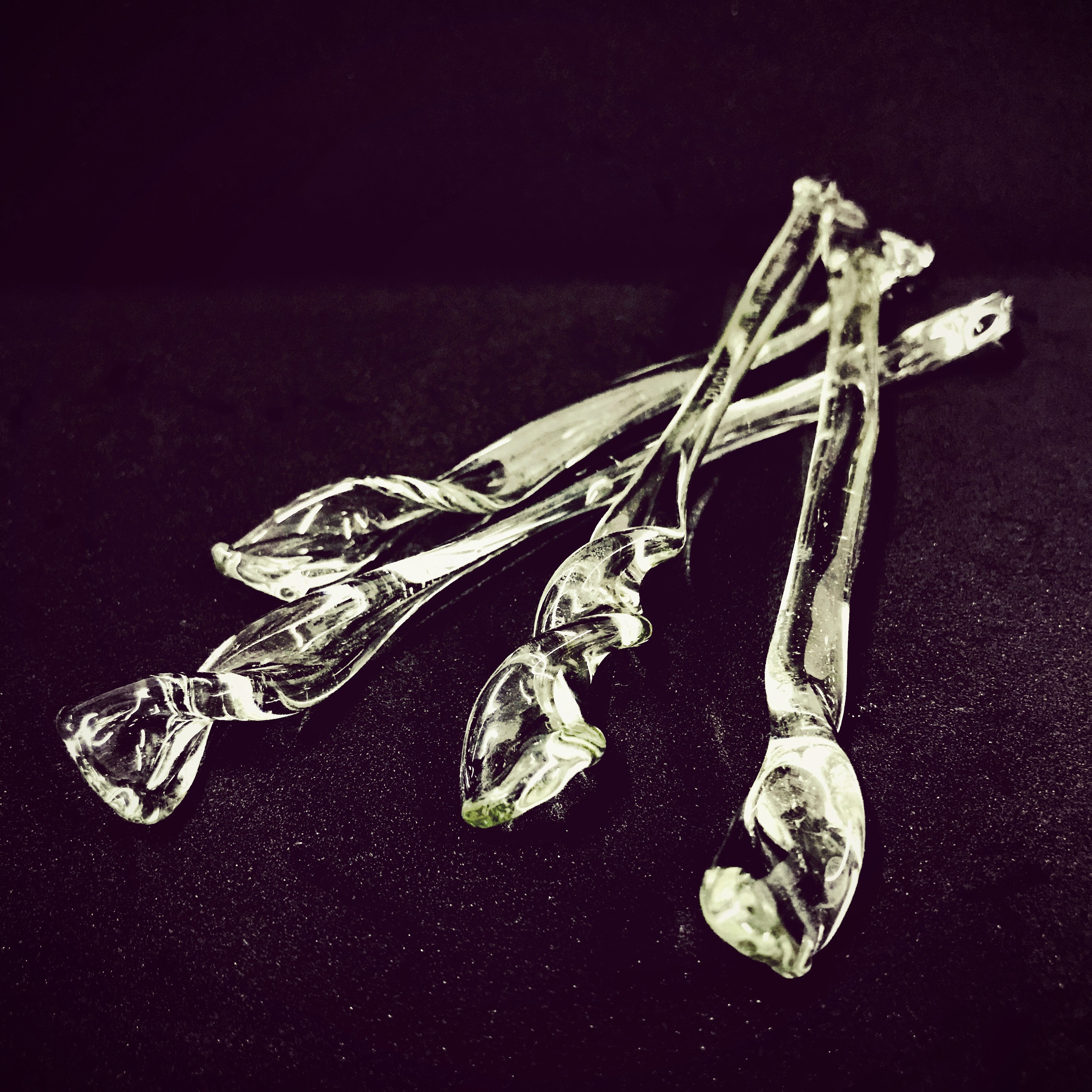 GLASS DRINK STIRRERS, Reusable Stirrers, Handmade Stirrers, Trendy