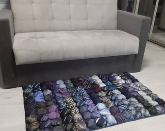 Tapis à bulles pour chambre d'enfant, chambre à coucher, tapis de chevet avec cravates, bouffée de bulles sur le ventre, tapis de jeu sensoriel