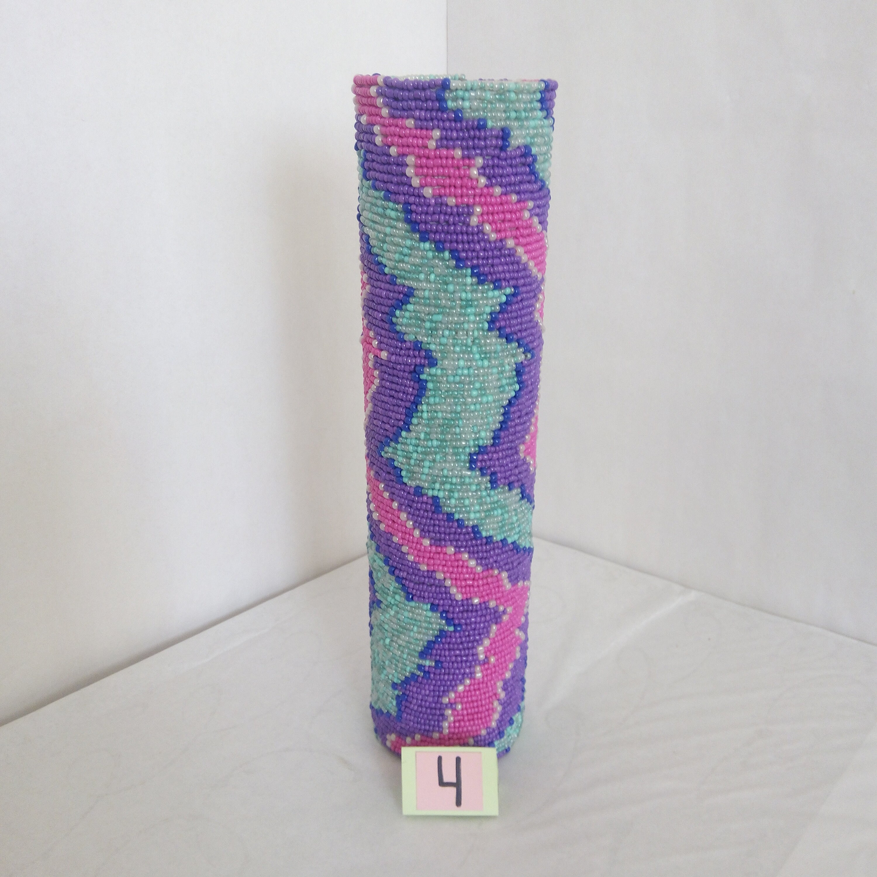 Designers beaded vase Unique decorative vase for gift More Etsy