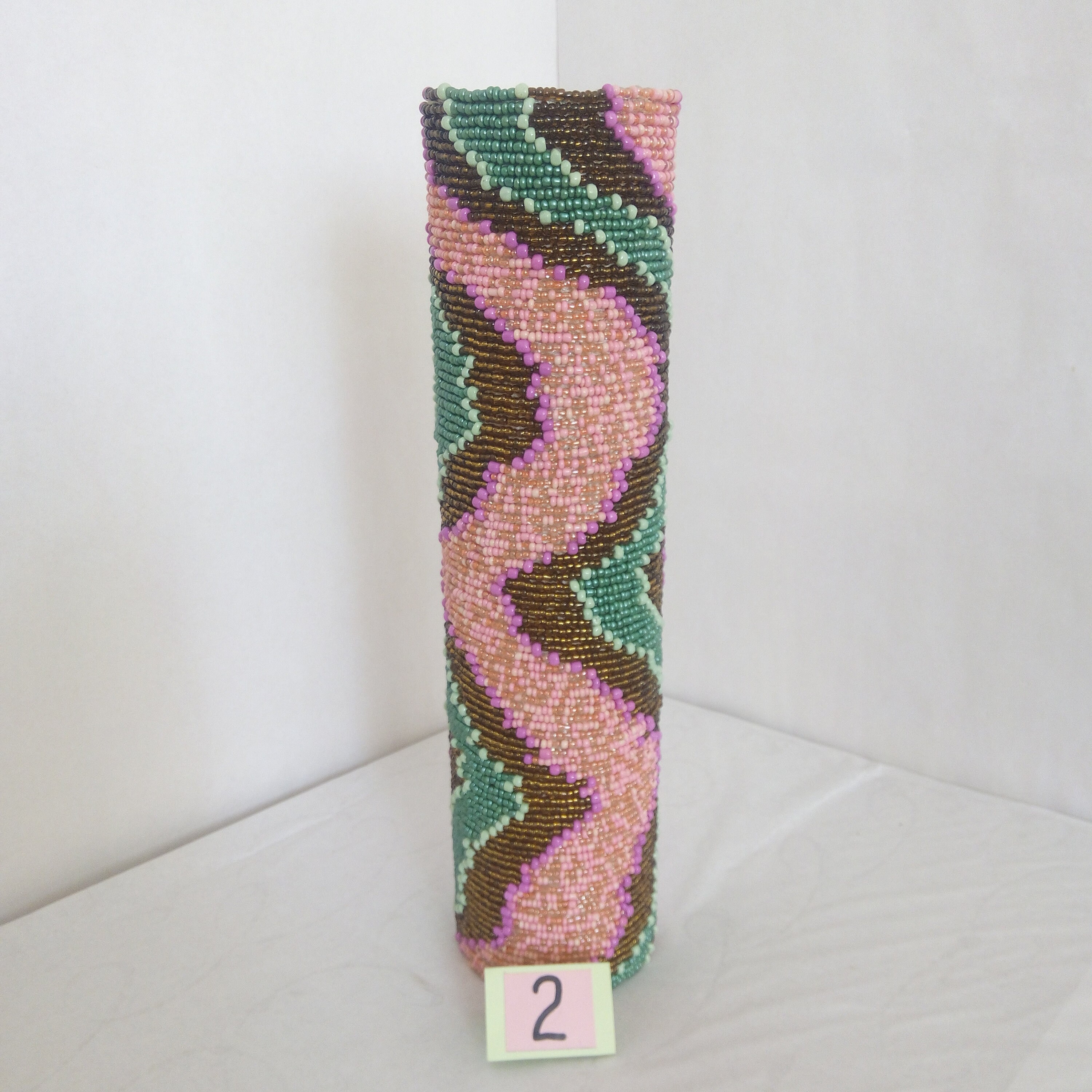 Designers beaded vase Unique decorative vase for gift More Etsy