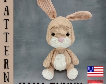 Mama bunny crochet pattern