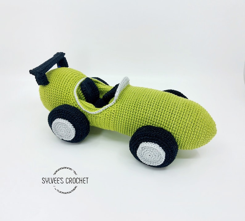 Sports Car Crochet Pattern - Etsy