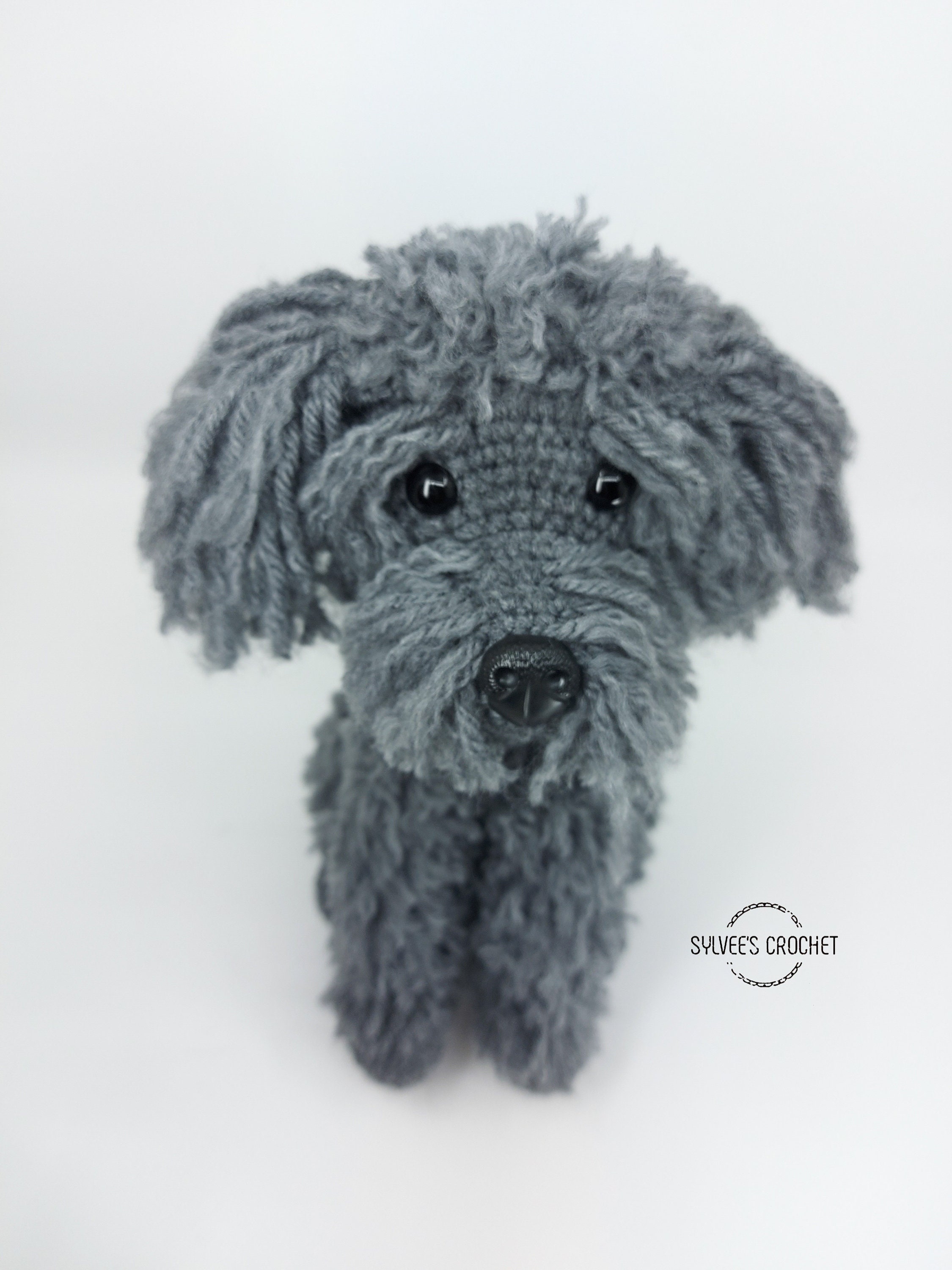 36 Poodle Crochet Patterns to Stitch Adorable Dogs, Toys, and Textured Amigurumi 8 Poodle crochet