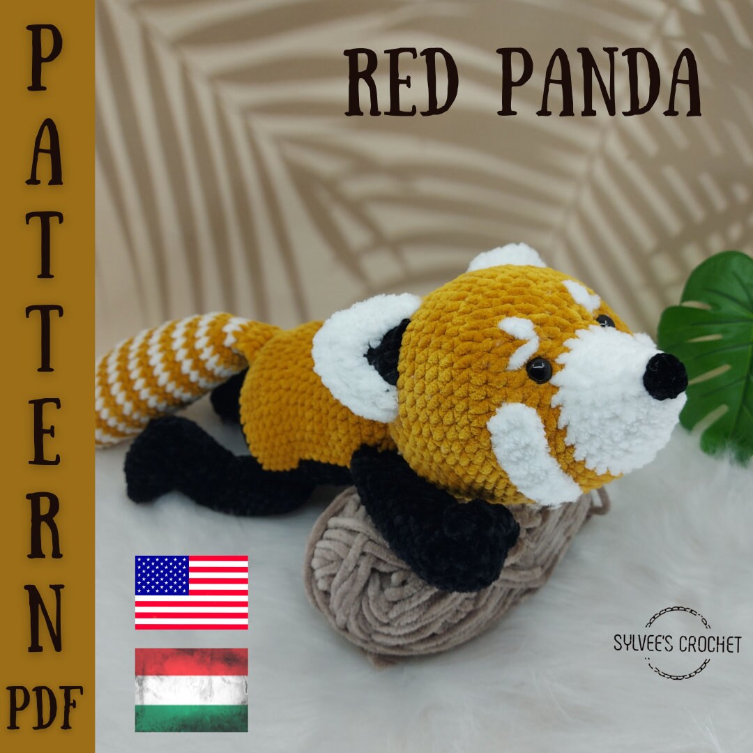 30 Red Panda Crochet Patterns for Adorable Handmade Gifts 30 Red panda crochet pattern