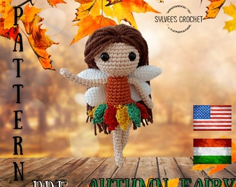 Autumn fairy crochet pattern