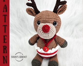 Baby reindeer crochet pattern