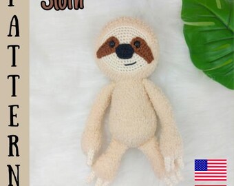 Patrón de crochet de perezoso