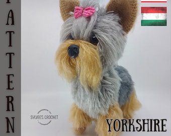 Yorkshire terrier crochet pattern