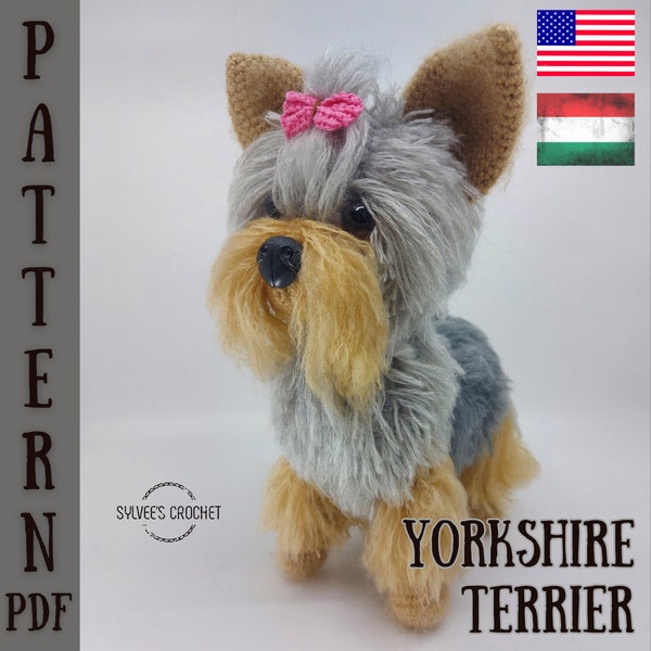 Yorkshire terrier crochet pattern