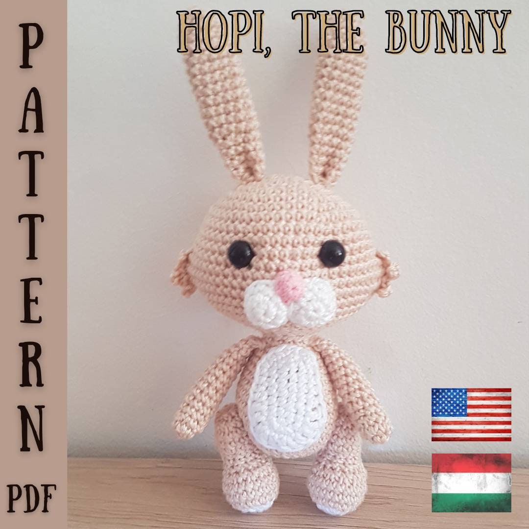 Hopi Rabbit Designs Hopi, the Bunny Crochet Patterns - Etsy