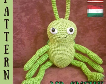 Mr. Smelly bug crochet pattern