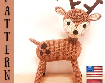 Spotty, the deer crochet pattern