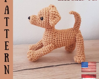 Mini labrador crochet pattern