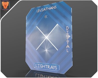 88 Digital Light Ray Overlays Combo Bundle 4K JPEG