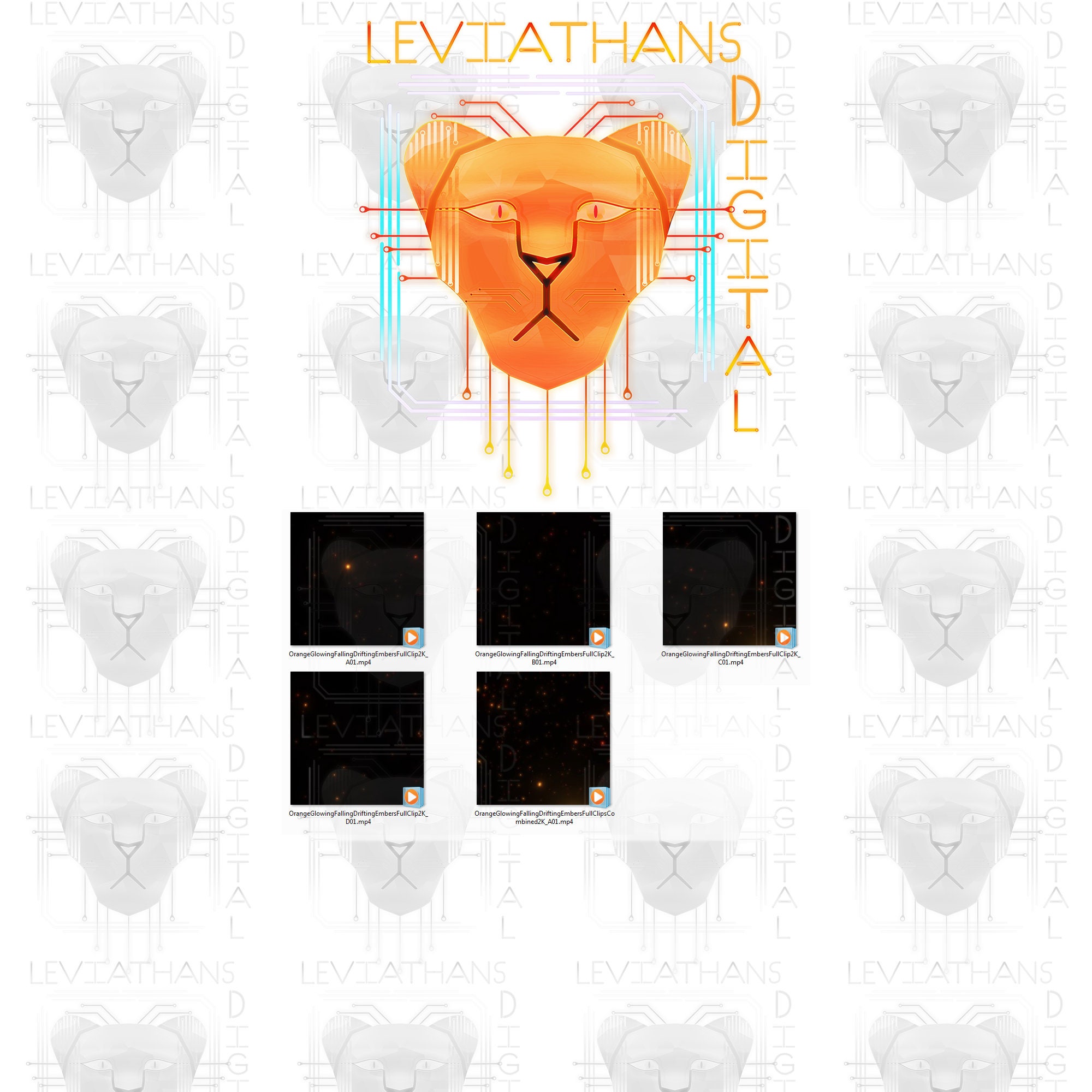 Orange Rapper Overlay Orange Falling Embers Video Overlays 2K 1 - Etsy