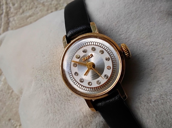 Rare Russian Zarja Dawn Vintage Womens Coctail Watch , 17 J  display picture 1