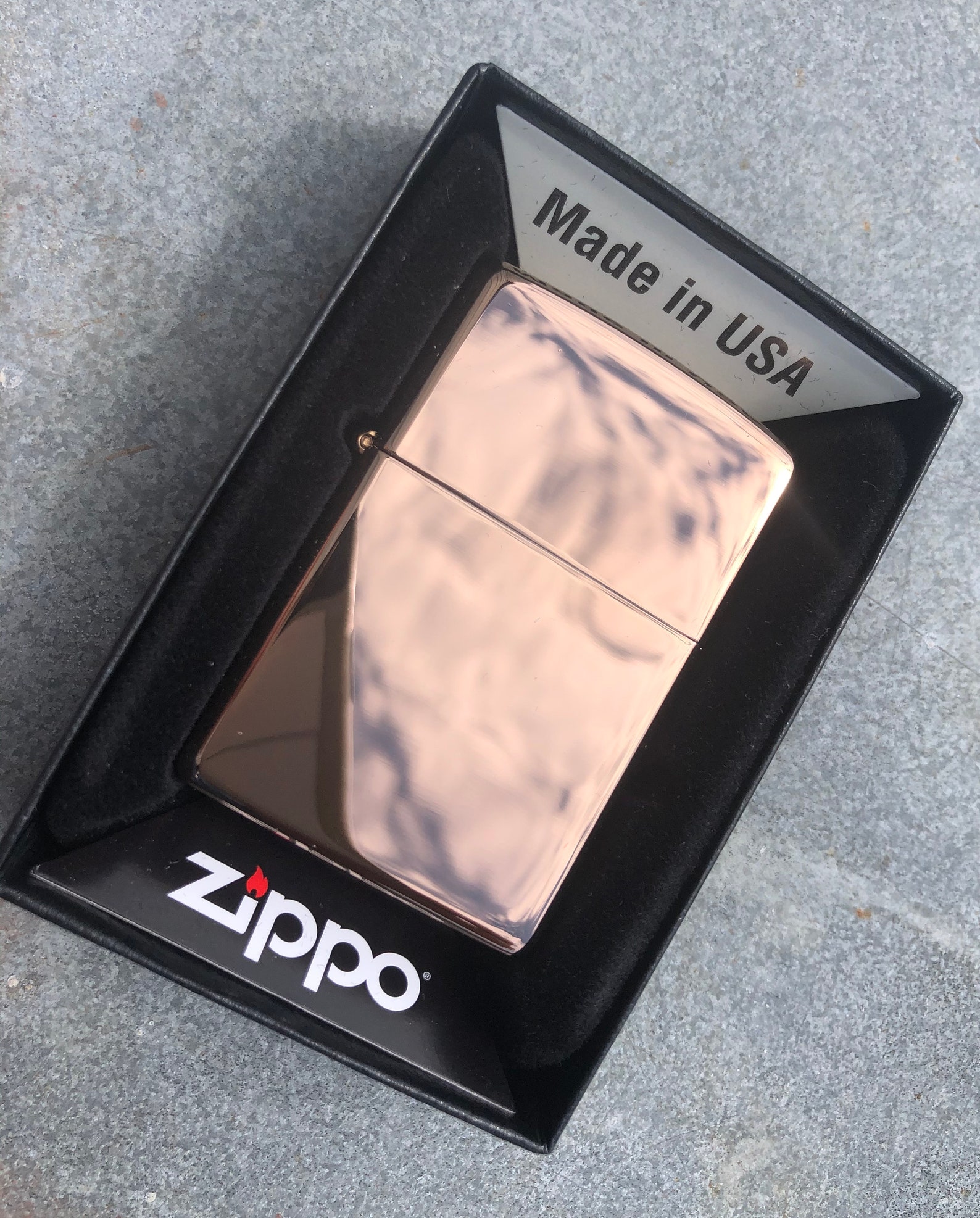 Laser engraved Zippo lighter made in the USA Etsy