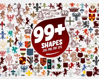 Free Free Lion Heraldry Svg 346 SVG PNG EPS DXF File