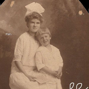 Vintage Mother and Son