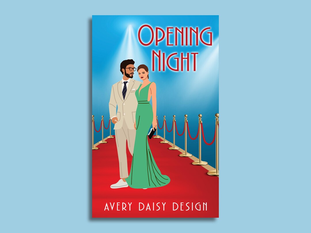 Romance Book Cover Premade Book Cover Design NA Illustrated Etsy