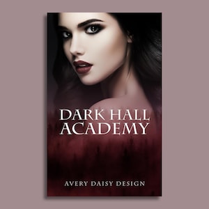 Projekt okładki książki Dark Romance, Paranormal/Urban Fantasy/Academy Gotowa okładka książki, Gotowa okładka ebooka KDP Kindle, Gorący romans, 0125