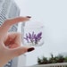 Lavender AirPods Case Personalized Case Custom Cover Apple Air Pods Apple Headphones Case floral AirPod Case Clear AirPods Cases Gift Case 