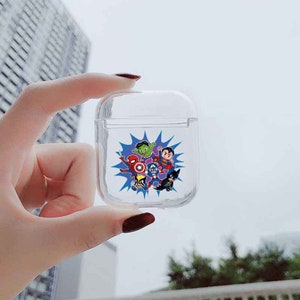 AirPods Pro-hoesje AirPod 3-houder Cartoon AirPods 4-hoesje beschermend Apple-hoofdtelefoonhoesje Leuk AirPods-hoesje Plastic AirPods-etui Superhelden