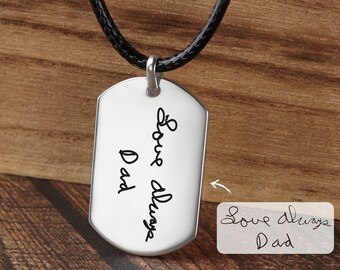 Handwritten jewelry for him Clearance