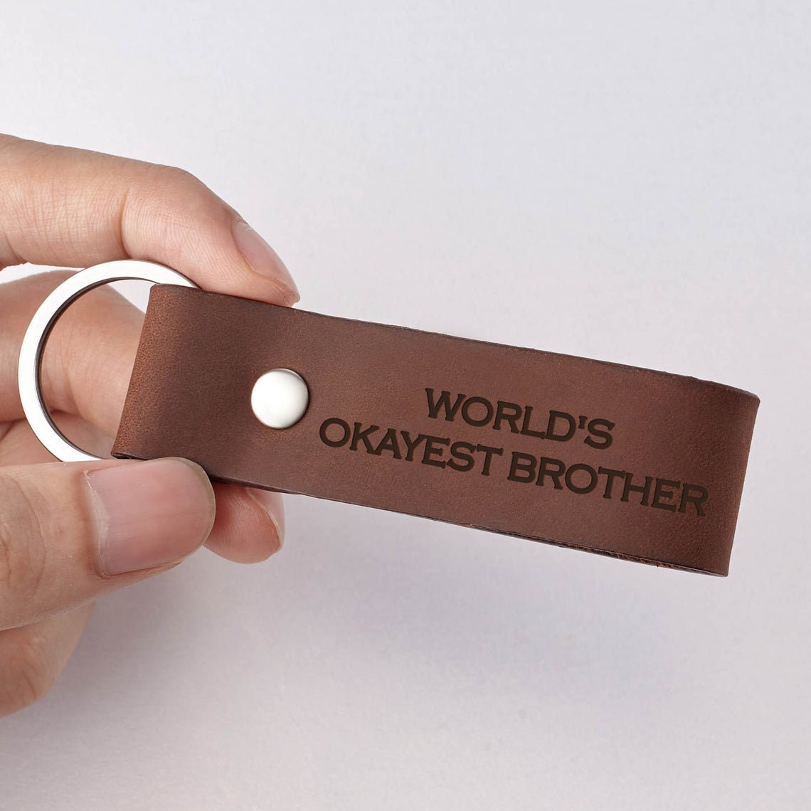 Brother Keychain Keychain Gift For Brother Funny Brother Etsy