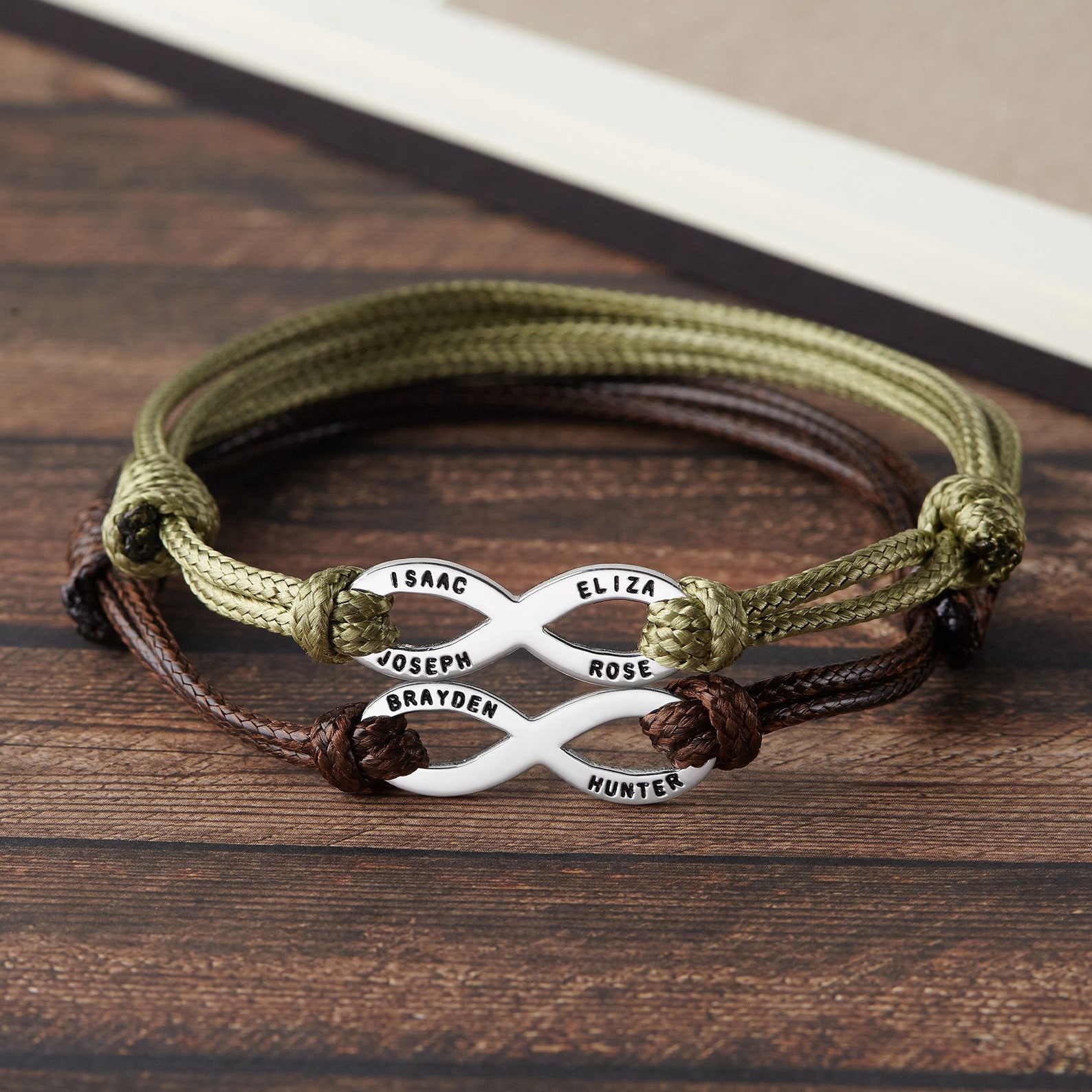 Dad Gift Dad Bracelet Father Daughter Bracelet Dad Bracelet Etsy
