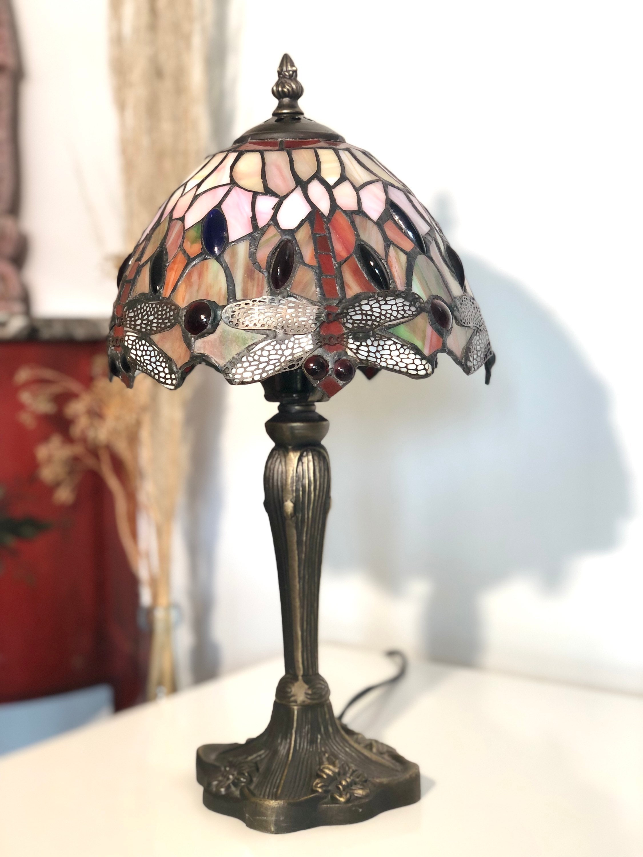 Antique tiffany 2024 style lamp
