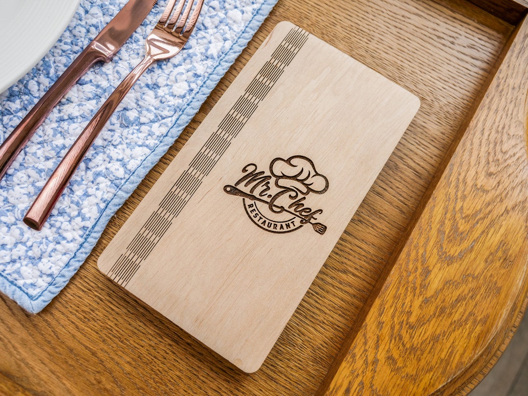 Restaurant Check Presenter Wooden Check Box Check Presenter Etsy