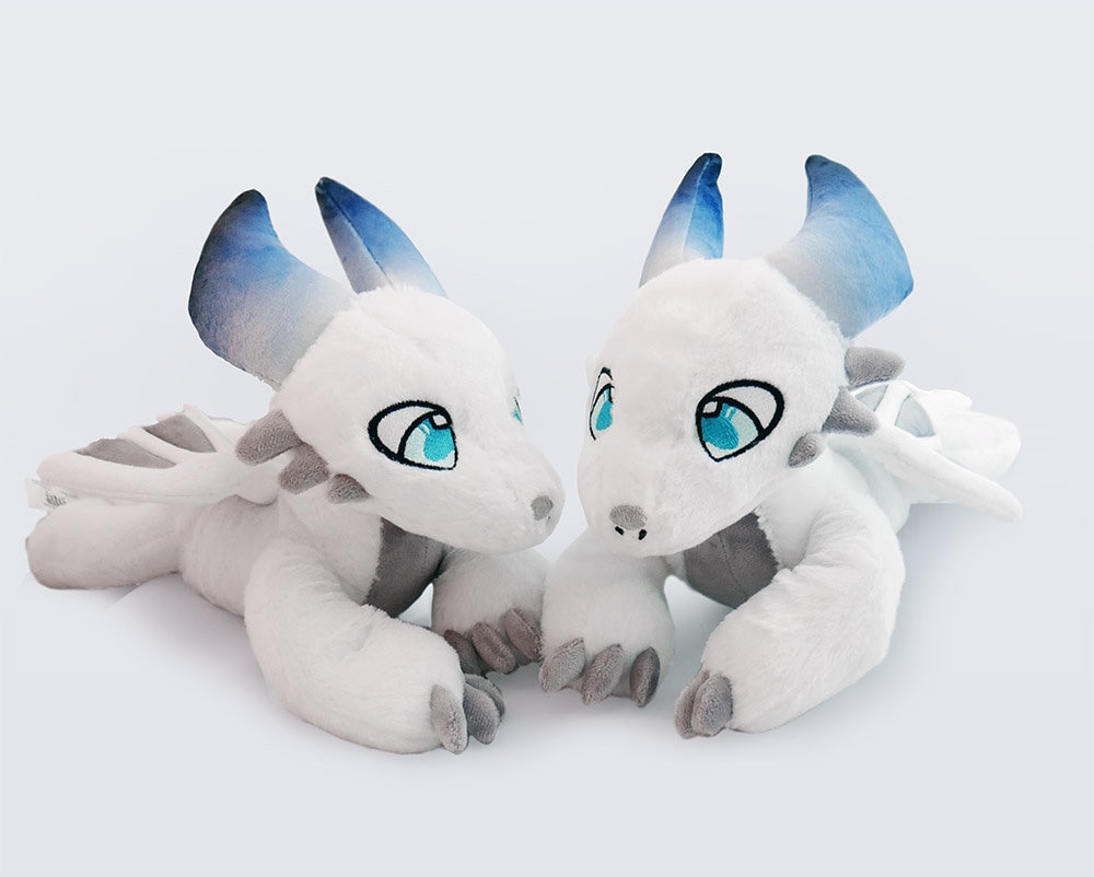 Acheter Jouet en peluche Falkor le dragon porte-bonheur, renard, poupée en  peluche, jouet de décoration