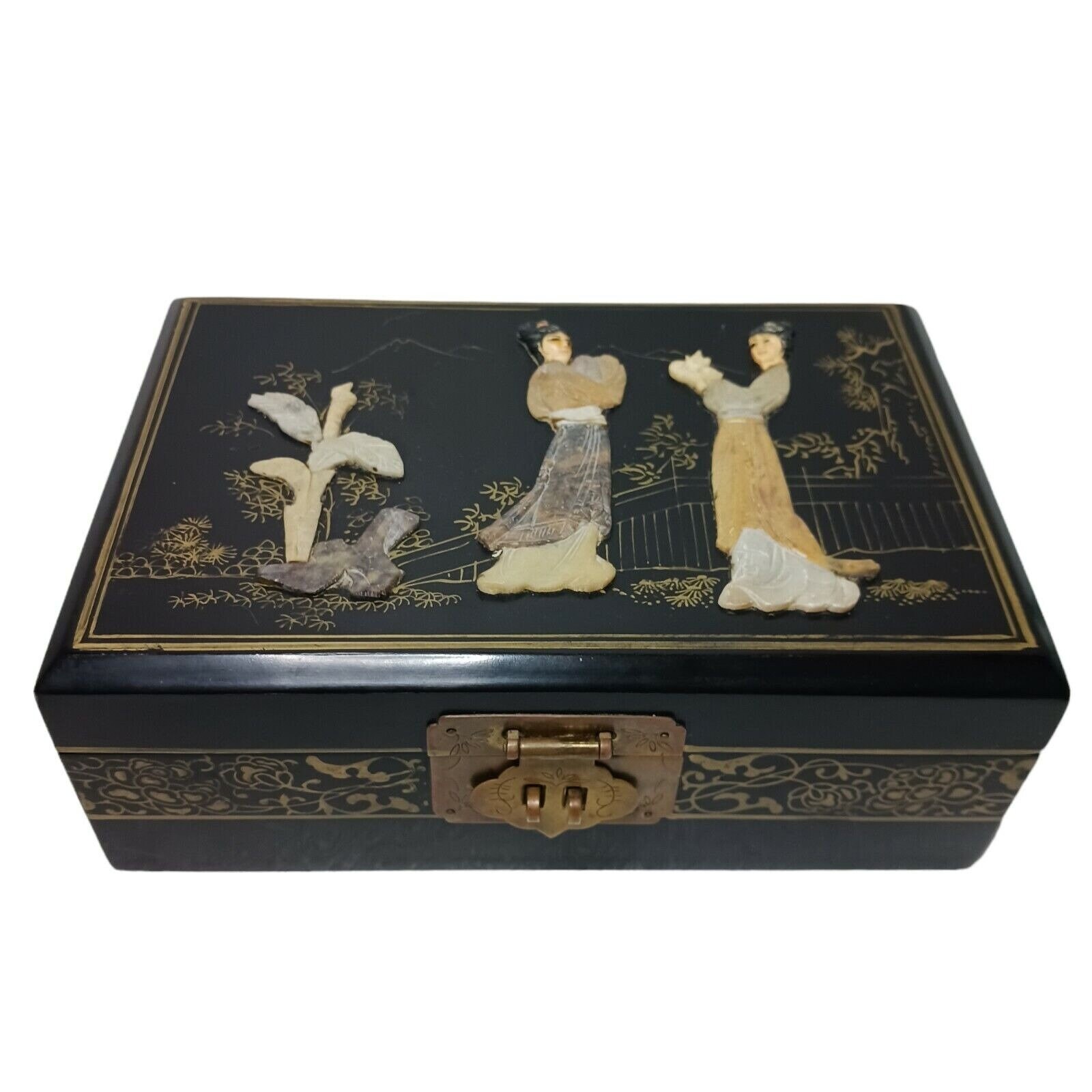 Mother of Pearl Chinese Box Etsy