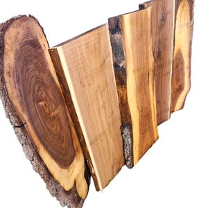 3ft Black Walnut Live Edge Slabs