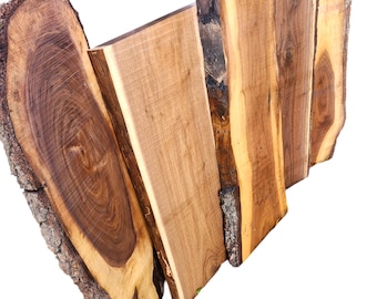 3ft Black Walnut Live Edge Slabs