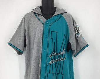 teal marlins jersey