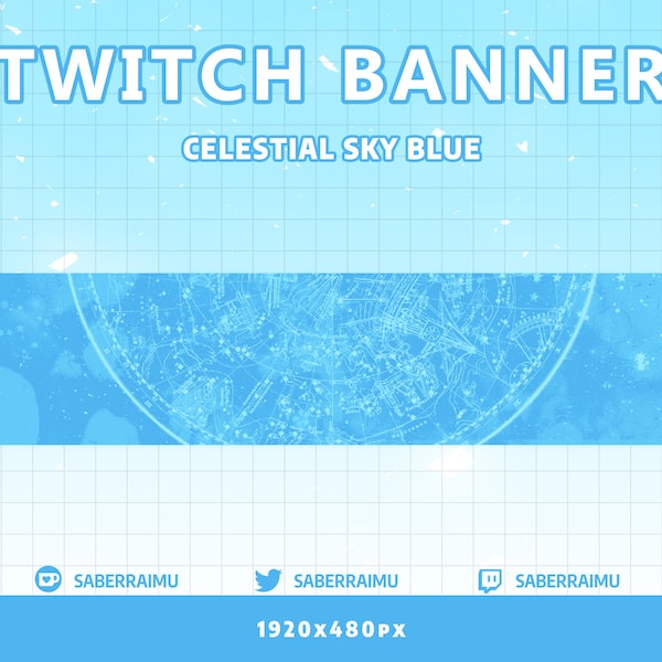 Streamer Banner Etsy