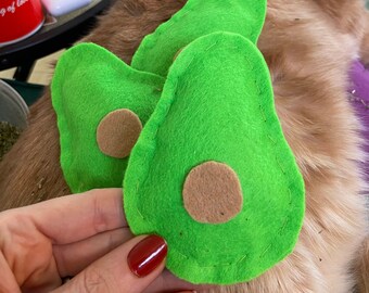 Avocado Cat Toy Etsy