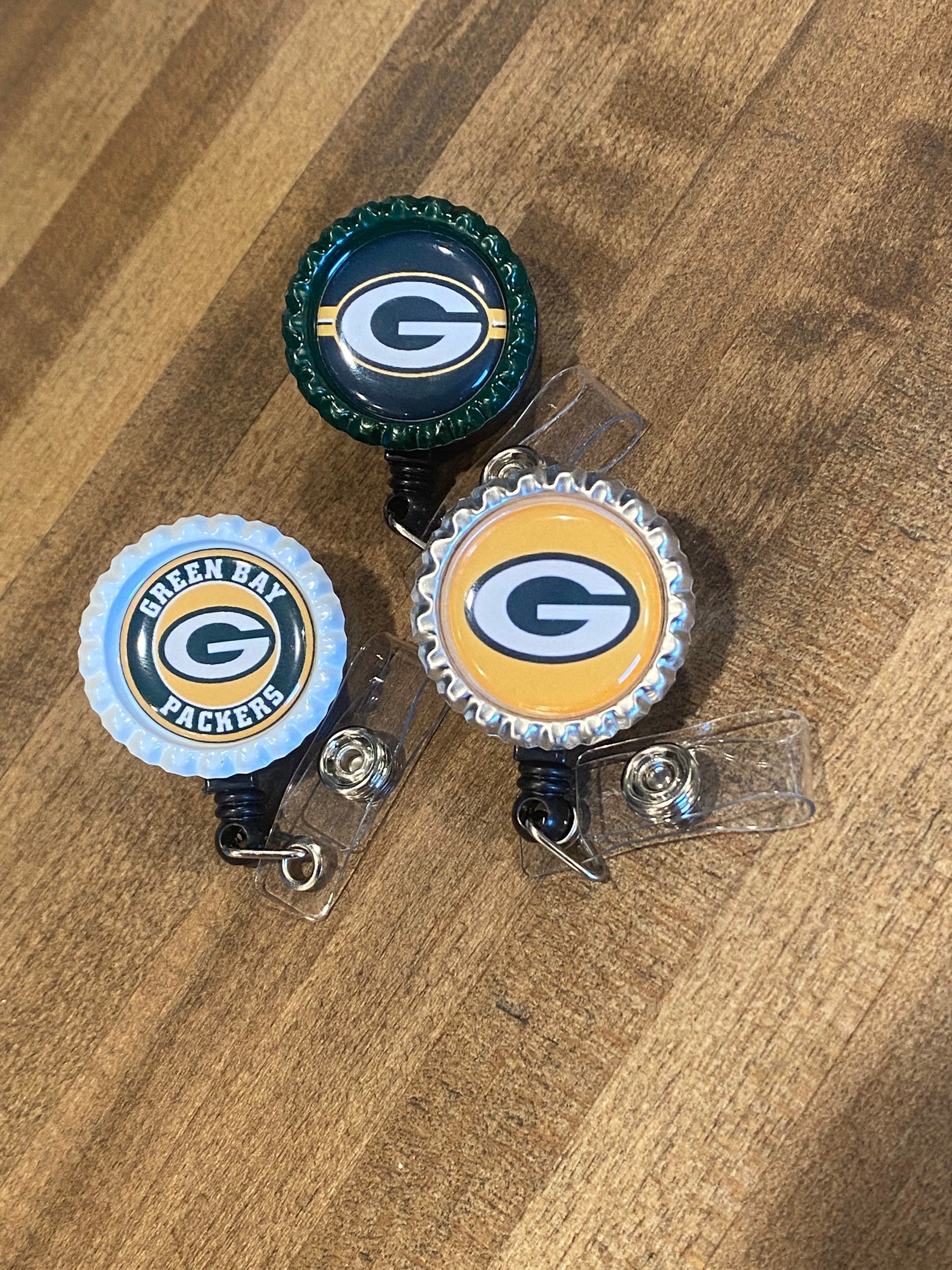 Green Bay Packers Retractable Badge Holder Badge Holders Fan Shop