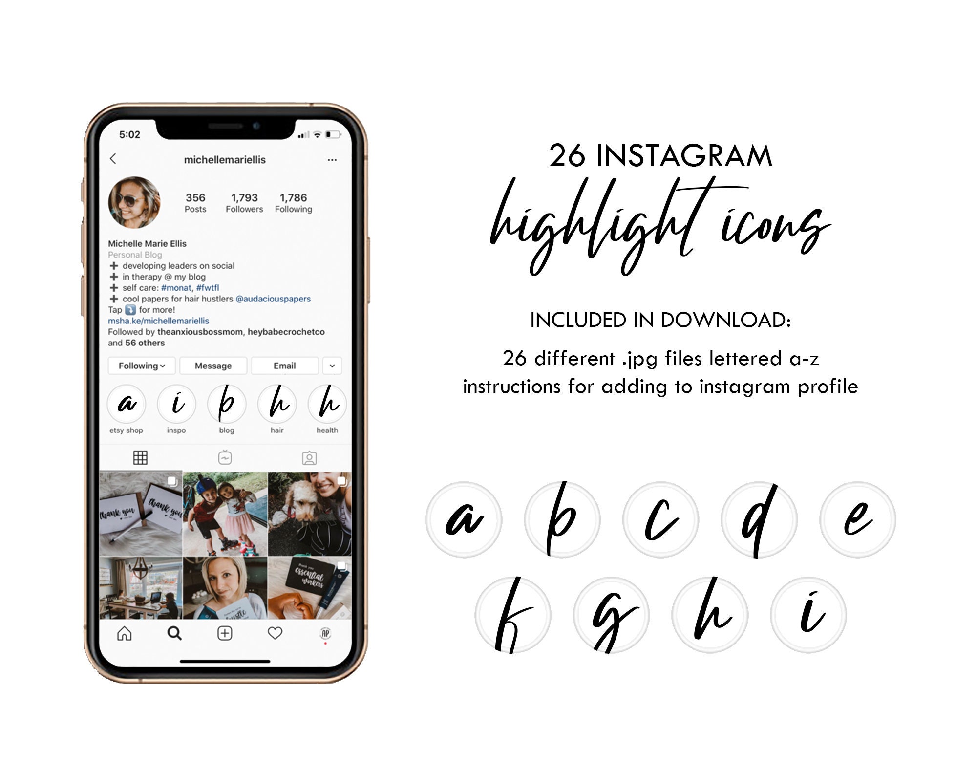 Instagram Story Highlights Creative Instagram Stories | Etsy