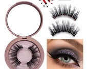 Full Coverage Magnetic False Lashes with Magnetic Liquid Eyeliner
